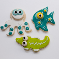 Fête d'enfants à domicile - Biscuits